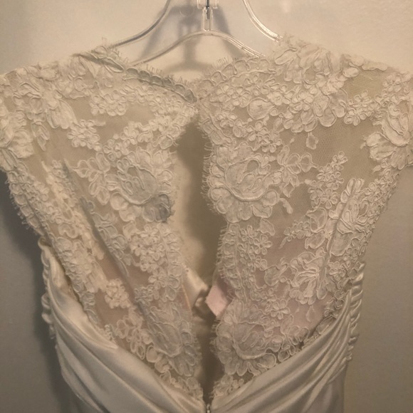 Wedding dress. Paloma Blanca. Size 8. Altered. - Picture 4 of 14